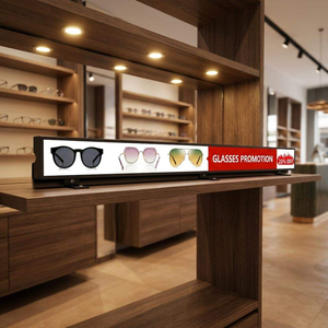 Pantalla LED Extra Ancha para Montaje en Pared, Señalización Digital para Borde de Estante, Pantalla LCD Colgante para Publicidad en Supermercados y Etiquetas de Precio - Product Image 4