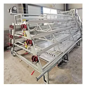 Sell New Design Multi-layer Chicken Coop Automatic Metal Galvanized Broiler Chicken Cages
