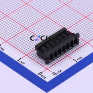 DF3-7S-2C Housing (Wire-to-Board / Wire-to-Wire) P=2mm Connector ( Jack Structure: 1x7P )( Pitch: 2mm )( Number of Rows: 1 ) - Product Image 1