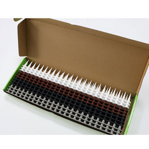 Piques <span class=keywords><strong>anti</strong></span>-oiseaux en PP résistant aux UV, 45 cm, dissuasion humaine contre les pigeons pour toits, rebords et clôtures - Product Image 4
