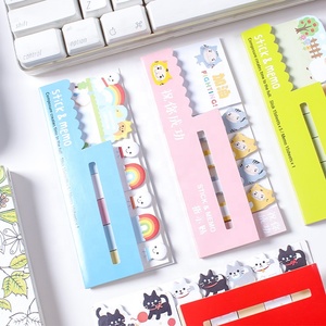 Giấy Ghi Chú Hình Động Vật Dễ Thương Giấy Ghi Chú Trang Hoạt Hình Tự Dính Nhiều Màu - Product Image 5