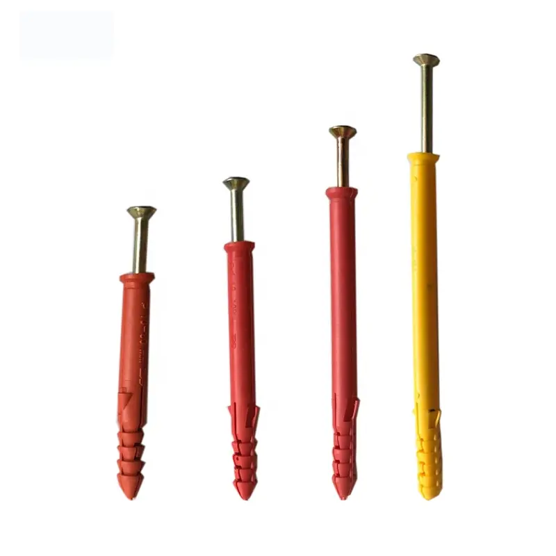 Wall Plug Nail Nylon Hollow Wall Expansion Anchor High Quality Screw Plastic Building Construction Material Fixing RF-PEA8080
