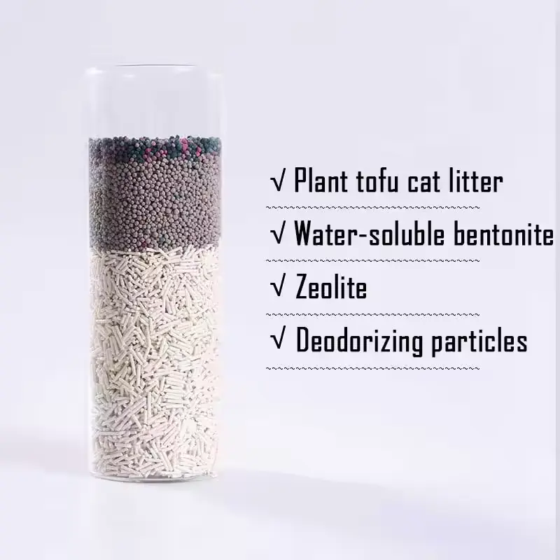 Wholesale Environmentally Friendly Odor Control Mixed Granule Cat Litter Composite Kitty Sand