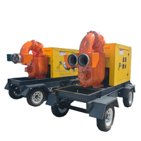 Mini pompe à eau diesel automatique verticale à auto-amorçage en acier inoxydable 7,5 kw 12v 48v 110v pour l'irrigation agricole
