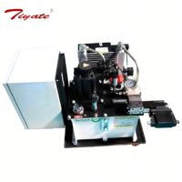 Groupe hydraulique mobile servo-proporcional refroidi par air avec chariot roulant pour station d'alimentation hydraulique de machine-outil