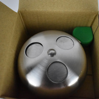 Accessoires pour chicha, porte-charbon en acier inoxydable, bol, poignée en silicone