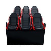 Console de jeu de borne d'arcade de jeux de course 9d vr, réalité virtuelle colorée