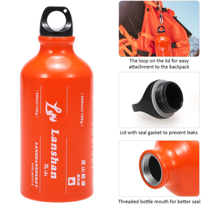500ml essence carburant bouteille essence kérosène alcool liquide gaz réservoir carburant stockage bouteille <span class=keywords><strong>pour</strong></span> Camping en plein air multi mazout poêle - Product Image 3
