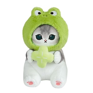 Personalizado Mofusand tiburón gato bosque serie japonés dibujos animados gato bendición <span class=keywords><strong>abeja</strong></span> fresa peluche Animal juguete muñeco de peluche - Product Image 6