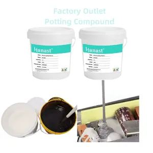 Hot Sale Waterproof Deep Curing Power Supply PCB CPU Electronic Component New Energy Sealing Silicone Potting Compound AB Glue