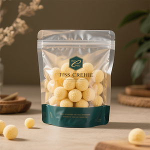 Nachos ชิปแพ็คซูชิแบบสุญญากาศบรรจุซูชิขนมพัฟชีสถุงด้านหลังปิดตรงกลางถุงสำหรับชีสบอล - Product Image 5