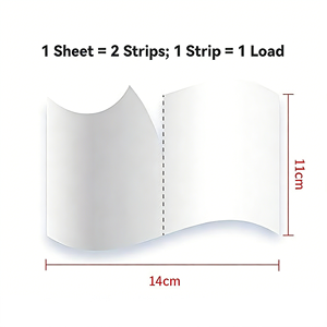 OEM 공급업체의 인기 판매 친환경 일회용 세탁 세제 시트 맞춤형 종이 향기 비누 세탁 시트 - Product Image 3