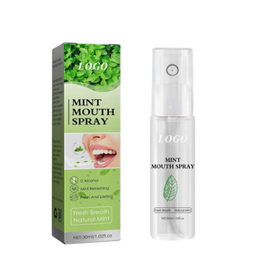 Phổ biến thực vật 100% thành phần tự nhiên hơi thở hôi loại bỏ ít mùi bạc hà miệng phun - Product Image 2