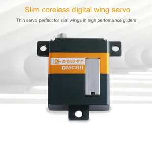 High Precision 2KG 3KG 6KG 8KG 9KG Digital Wing Servo With Titanium Gear Coreless Motor For Airplane Fixed Wing