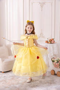 Costumi per ragazze Halloween natale compleanno Cosplay festa Bella principessa vestire i bambini bellezza Bella principessa la bestia Costume - Product Image 2
