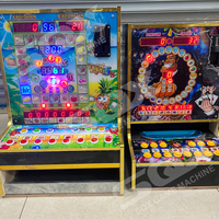 Décodeur de machine de jeu SQX Mario-02 à monnayeur, garantie 1 an, langues japonais/espagnol/anglais, bois, 110/220V, compatible pièces de monnaie