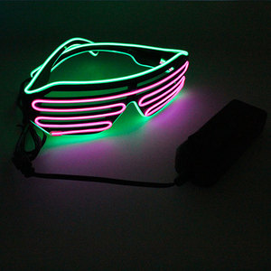 Dẫn màn trập kính cửa sổ Mù Ánh Sáng lên Rave Kính Rave bên kính với cửa sổ màn trập LED hiệu ứng câu lạc bộ đêm - Product Image 5