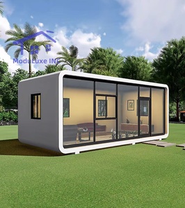 Contenedor Modular Prefabricado de 20 pies/40 pies para Oficina, Casa Portátil Tipo Cápsula Espacial, Mini Cabaña - Product Image 1