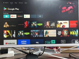 Om&onn Android 14.0 <span class=keywords><strong>TV</strong></span> Stick Allwinner H313 Quad Core 2GB RAM 16GB ROM Dual 2.4G & 5GHz BT5 4K Controllo Vocale 10/100Mbps - Product Image 6