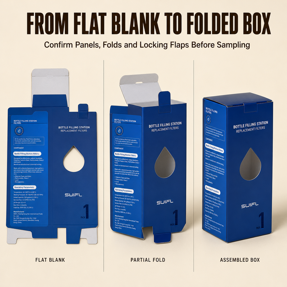 Custom Printed Paper Box, Recyclable Foldable Color Box for Product ...
