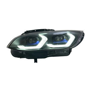 SJC Auto bicolore lumières pour <span class=keywords><strong>BMW</strong></span> série 3 <span class=keywords><strong>E92</strong></span> E93 phare LED pré-Lci <span class=keywords><strong>2006</strong></span>- 2009 jaune blanc DRL pièces de voiture de commutation - Product Image 5
