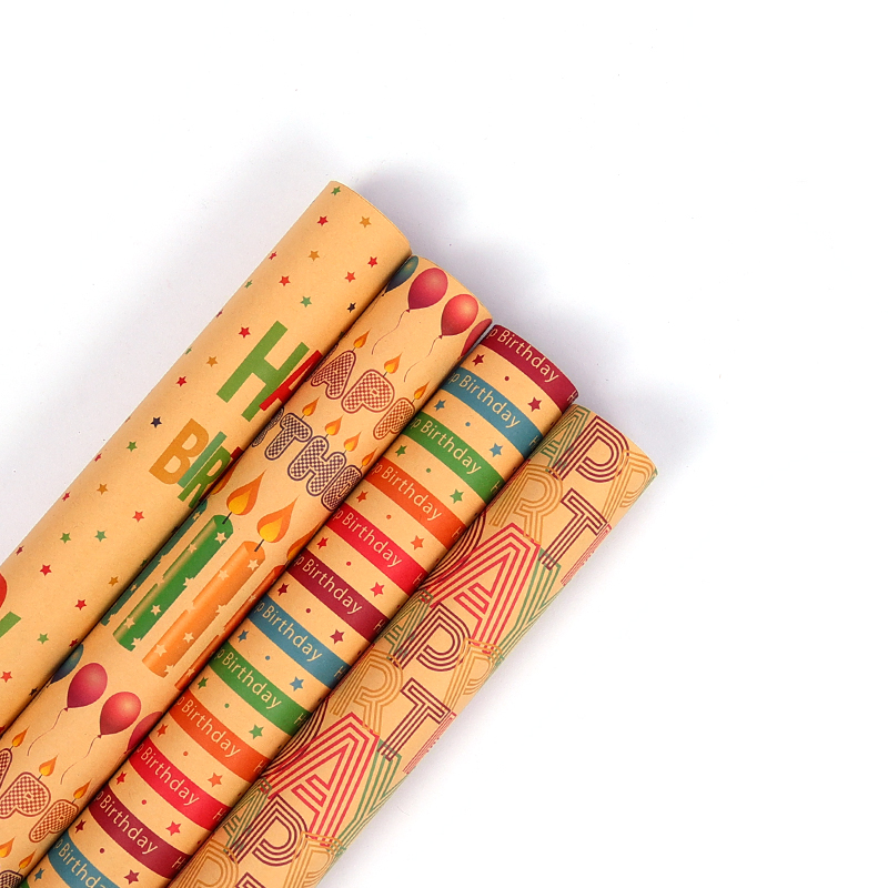 Custom Gift Wrap Packing Paper Gift Flower Wrapping Paper Tissue Paper for Birthday Gift
