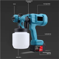 Pistol Semprot Cat Lithium Ion Portabel DIY 18kPa Tekanan Maksimum Penggunaan Rumah Tangga & Industri 220V Motor Tanpa Sikat Bertenaga Baterai