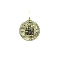 Décoration de boule de miroir de scène Disco en PVC personnalisée Décoration de lumière Disco Disco dorée Décoration de danse de scène Cadeau de Noël de fête de vacances