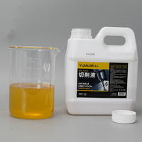 Huile de coupe métallique à haute lubrification, fluide de travail des métaux non ferreux, liquide de refroidissement synthétique anti-taches pour alliages d'aluminium et de cuivre