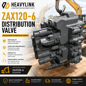 Vanne de distribution HEAVYLINK ZAX120-6, pièces hydrauliques pour excavatrice, haute qualité, durable, compatible - Product Image 2