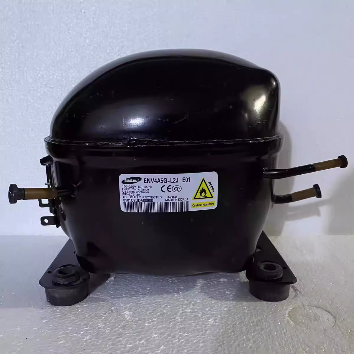Original Samsung Refrigerator Compressor ENV4A5G-L2J, NF26K5111FZ