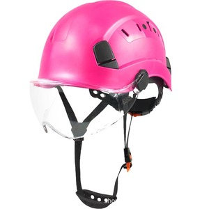 Casque de sécurité blanc de type V avec visière, réglage à cliquet, 6 points de suspension, fentes, homologué ANSI Z89.1 et OSHA - Product Image 4