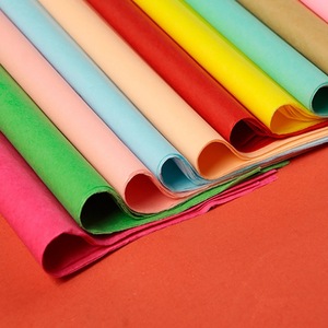 บรรจุภัณฑ์กระดาษคราฟท์เคลือบสีสันสดใส ย่อยสลายได้ ผลิตจากเยื่อไม้บริสุทธิ์ สำหรับตกแต่งของขวัญ ส่งตรงจากโรงงาน - Product Image 1