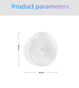 Luz con Sensor de Movimiento Humano, Recargable por USB, 800 mAh, Tamaño Mediano, LED Regulable, para Dormitorio, Escuela, Pared/Gabinete - Product Image 3
