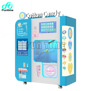 Distributeur automatique commercial entièrement automatique de barbe à papa de conception personnalisée Smart App Coin Control - Product Image 5