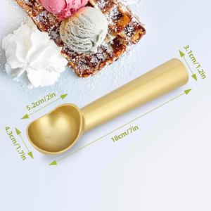 Cuchara para Helado de Aleación de Aluminio Antiadherente, Anticongelante, Ecológica, Resistente, Duradera y Fácil de Limpiar, con Logotipo Personalizado - Product Image 2