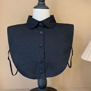 Blue Fake Detachable <strong>Dickey</strong> Blouse Half <strong>Shirts</strong> Collar t <strong>Shirt</strong> - Product Image 6