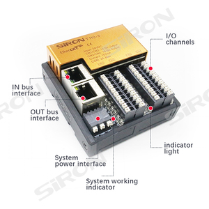 Módulo Inteligente Integrado SiRON T11 con Conexión Rápida por Cable, Compatible con EtherCAT, Profinet, Modbus, Control de Automatización Industrial T11 Mo - Product Image 3