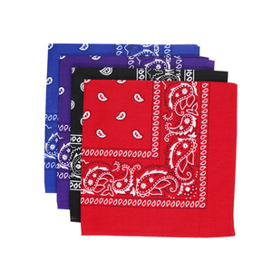 Accessoires : Bandanas Paisley 100% <span class=keywords><strong>Coton</strong></span> 55*55cm Respirants, Foulard Décontracté, Bandana de <span class=keywords><strong>Cou</strong></span>, <span class=keywords><strong>Cache</strong></span>-Visage - Product Image 2