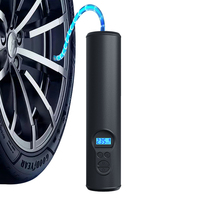 Light Weight Portable 12V Air Compressor Car Tyre Inflator 5 in 1 Pump Tire Inflator Inflatable Pump With LED Light