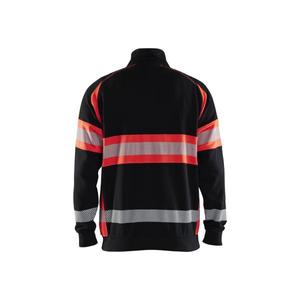 BLAKLADER-Pull haute visibilité 355311589955M Noir/Rouge-EAN 7330509830871 HI-VIS WORKWEAR - Product Image 2