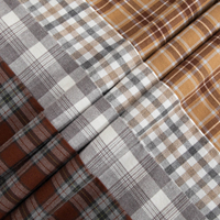 Chemises à carreaux personnalisées avec logo, grandes tailles, 100% coton, manches longues, en flanelle, pour hommes, vente en gros de vêtements
