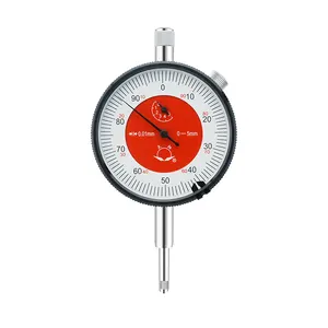 Индикатор циферблата 0-10 мм, точное разрешение 0,01 мм, тест на концентрацию, инструмент, измерительный индикатор