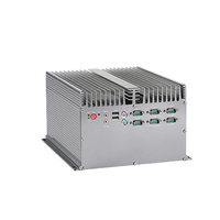 Ordinateur industriel sans ventilateur 4LAN 6COM avec PCI-E X4 et 2*PCI, large plage de température, CE RoHS IPC pour l'automatisation à l'extrémité