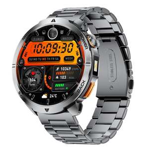 MT68 Outdoor Sport Smart <b>Watch</b> for Men Fitness Tracker 1000mAh Long Life Battery IP68 <b>Waterproof</b> With Flashlight Smartwatch - Product Image 1