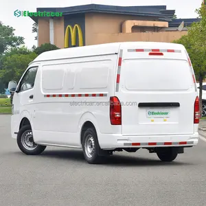 Van transporter à toit haut CATL 41,84 kwh, porte latérale, 2 sièges, conduite à gauche et à droite, camion cargo électrique pour la livraison des marchandises