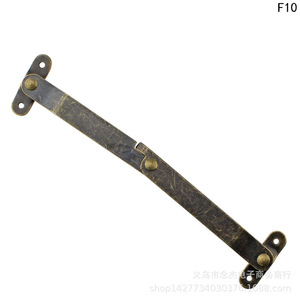 Soporte de esquina de latón estilo antiguo de 145 mm para caja de madera - Product Image 3