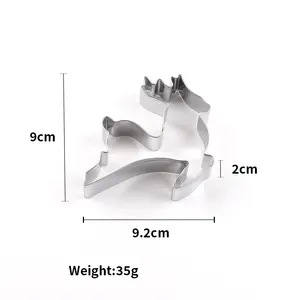 Good Quality Animals Stainless Steel Metal Cookie Mold Designer Biscuit Cutters Wholesale