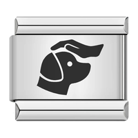 Vente en gros Hapiship Nouvelle Collection Breloques Originales Mignonnes Motifs Marguerite, Cœur, Chat, Chien pour Bracelet 9mm en Acier Inoxydable pour Fabrication de Bijoux DIY