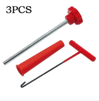 Ensemble d'outils pour valve TR413, 3/7/13/22/30 pièces, kit de réparation de valve de pneu avec outil d'installation et de démontage de la valve, jauge et rallonges